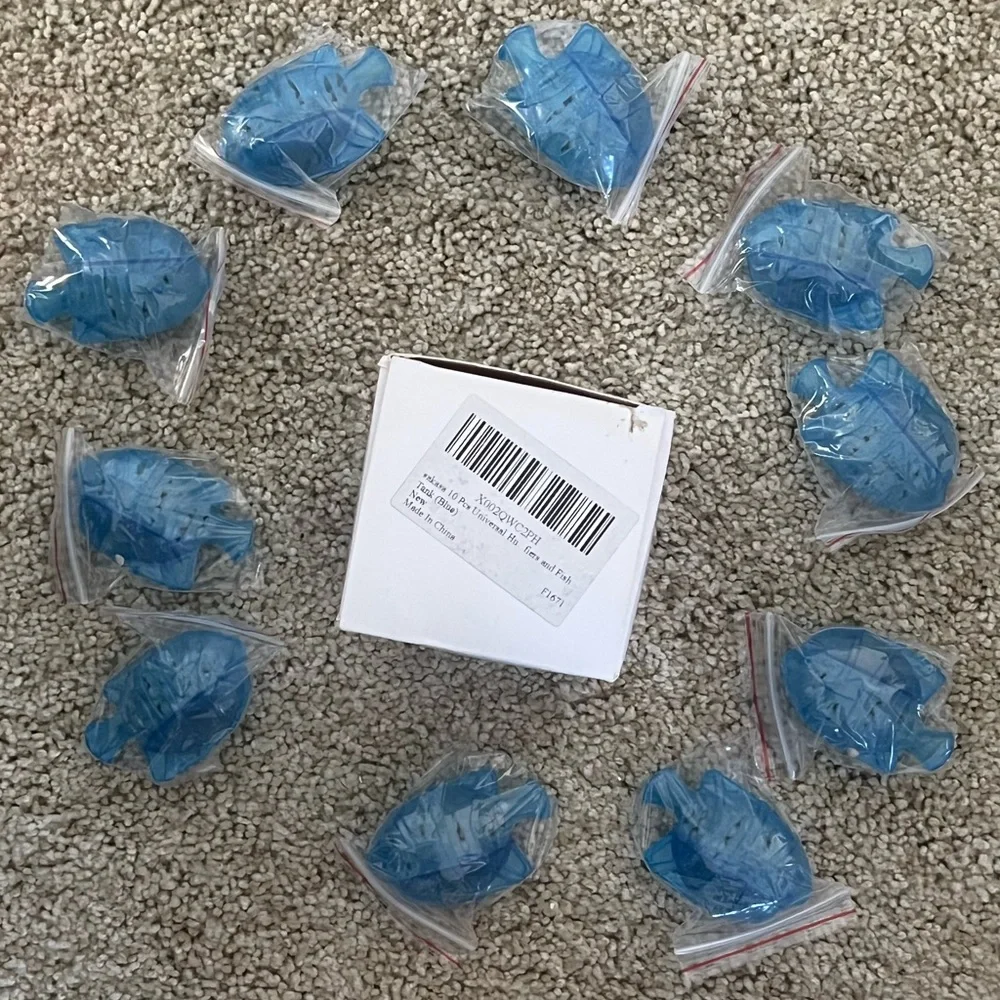 10PC Cleaner Fish for Universal Humidifier Tank & Fish Tanks, Purifies WaterBlue
